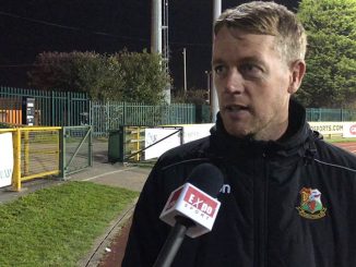 Andy Hill Manager Llanelli Town A.F.C.Andy Hill Manager Llanelli Town A.F.C.