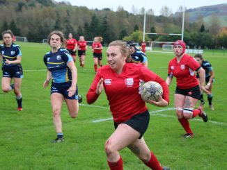 University of South Wales Women’s 1st on the attack v. Bournemouth University at the USW Sport Park. Image: Lee Clow