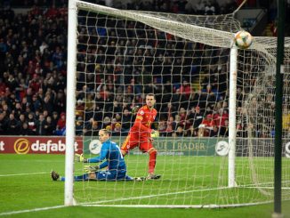 Aaron Ramsey fires in his second [Image: Andrew Dowling Photography]