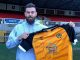 Wales veteran Joe Ledley signs for Newport County. Image courtesy of Newport County AFC.